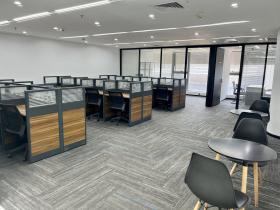 天河北近地铁写字楼239平方威尼国际大厦办公室精装修