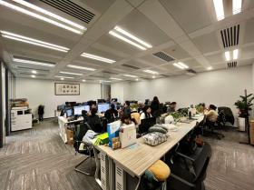 汇金中心天河写字楼金融城甲级办公室299平方小高层采光好