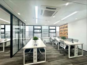 天河写字楼保利中辰广场100平方小面积2房电梯口单位豪华装修