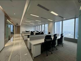 天河珠江新城写字楼881方越秀金融大厦精装办公空间出租