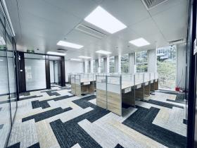 珠江新城342平方天河写字楼富力盈隆甲级办公室精装修出租